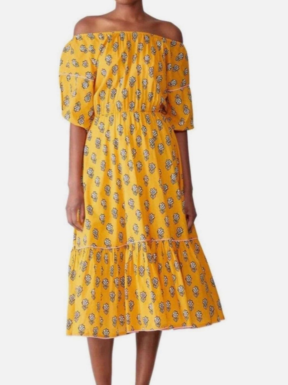 RHODE Frida Midi Dress